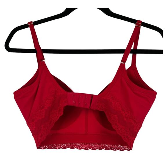Natori bra 723154 Bliss Perfection contour soft cup red size 32DDD 32F - Picture 4 of 5